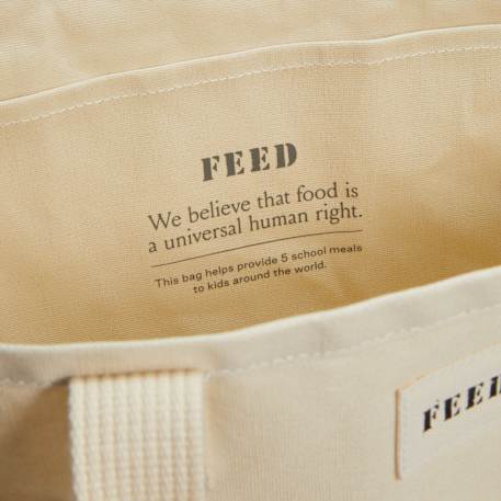 FEED Organic Cotton Weekend Tote 94