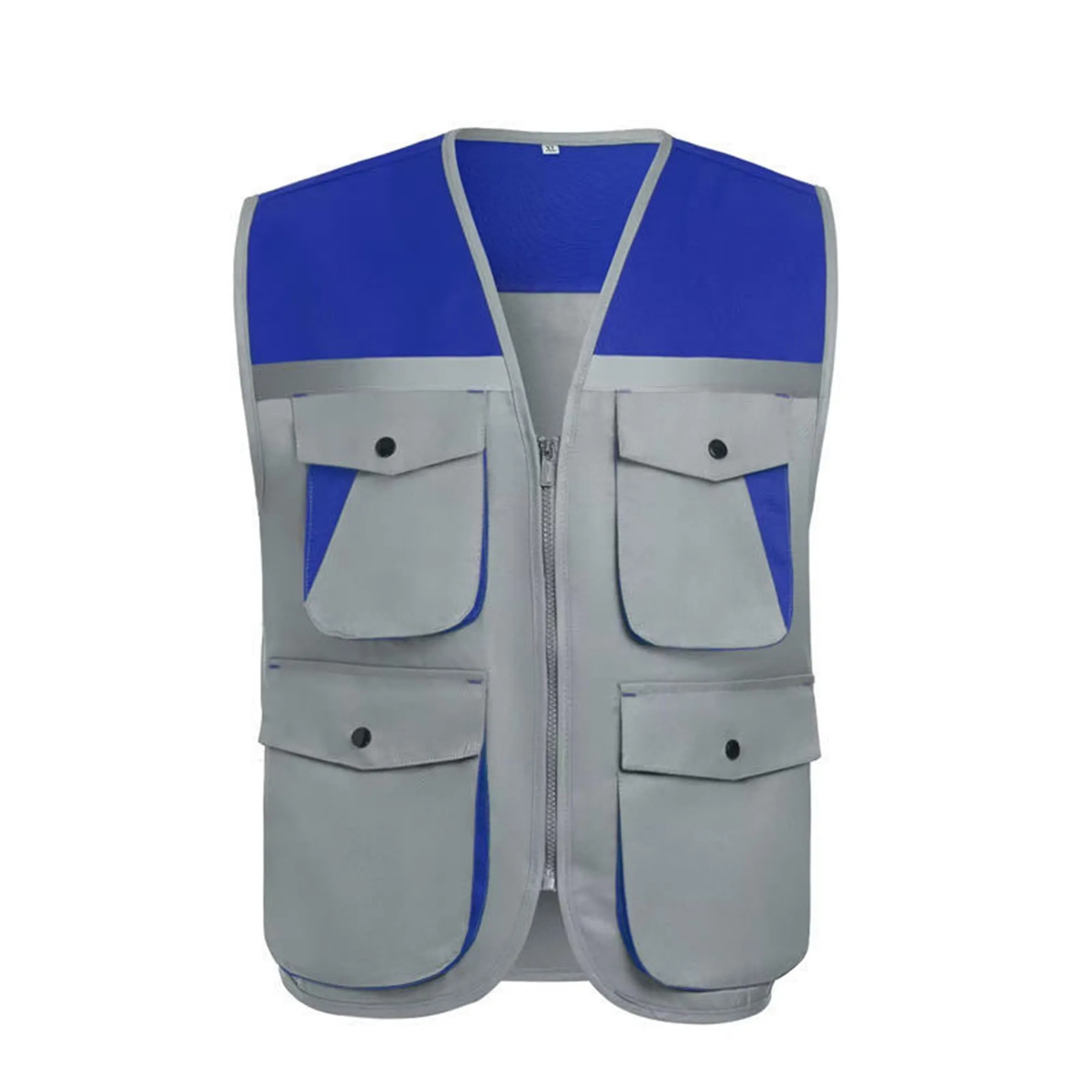 Solid Color Zipper Sleeveless Jacket for Toddler Kid 9