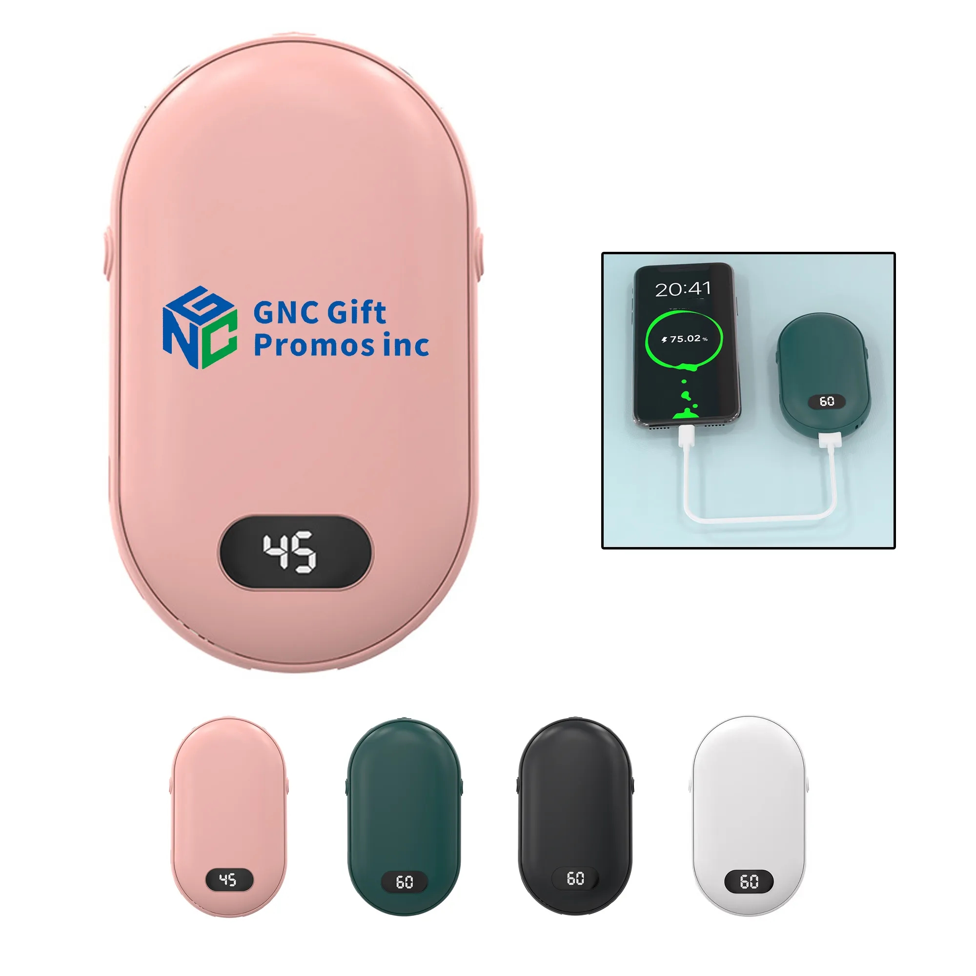 Double Sided Hand Warmer Power Bank 5