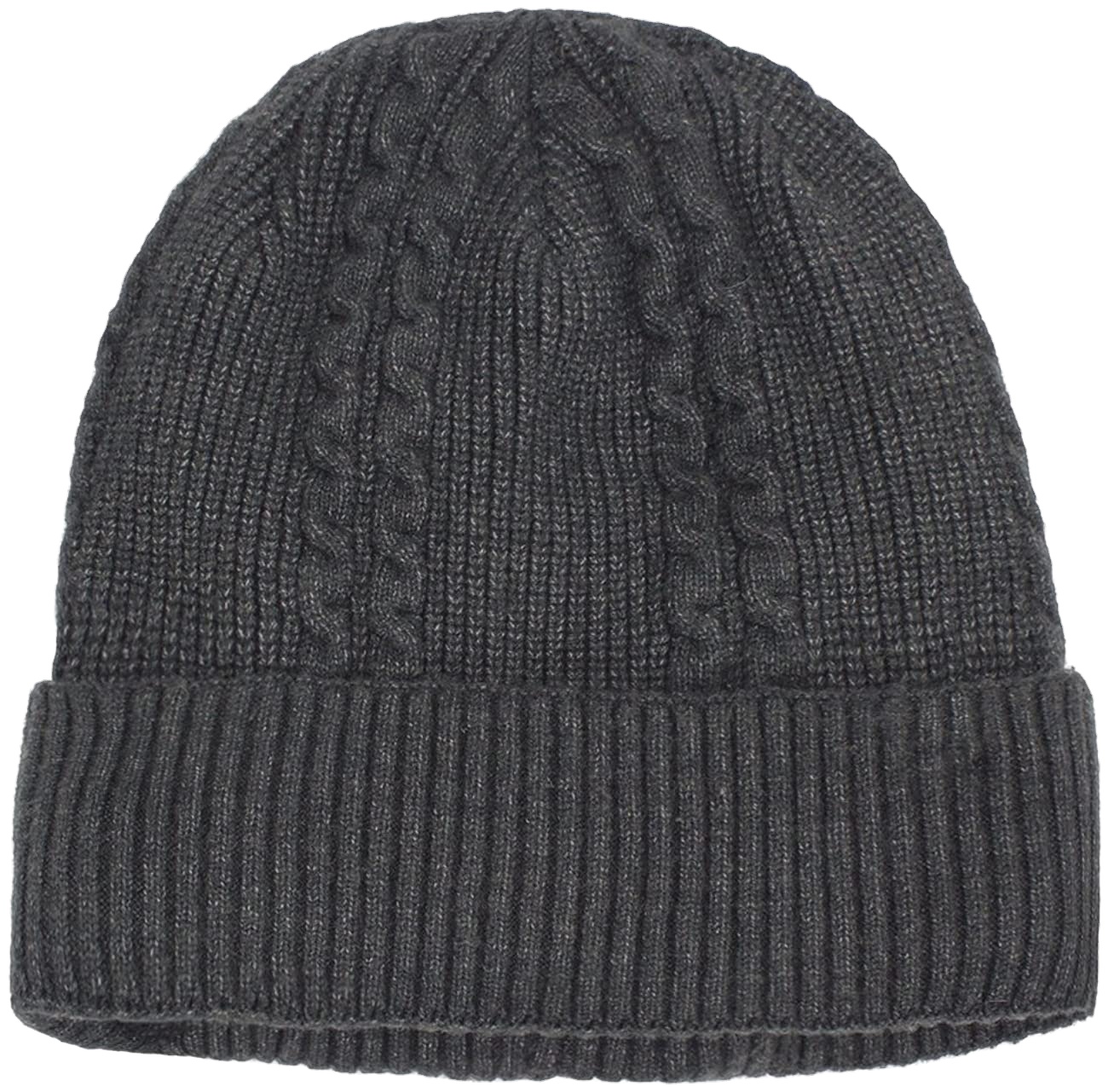 Sherpa Fleece Lining Knitted Beanie 5