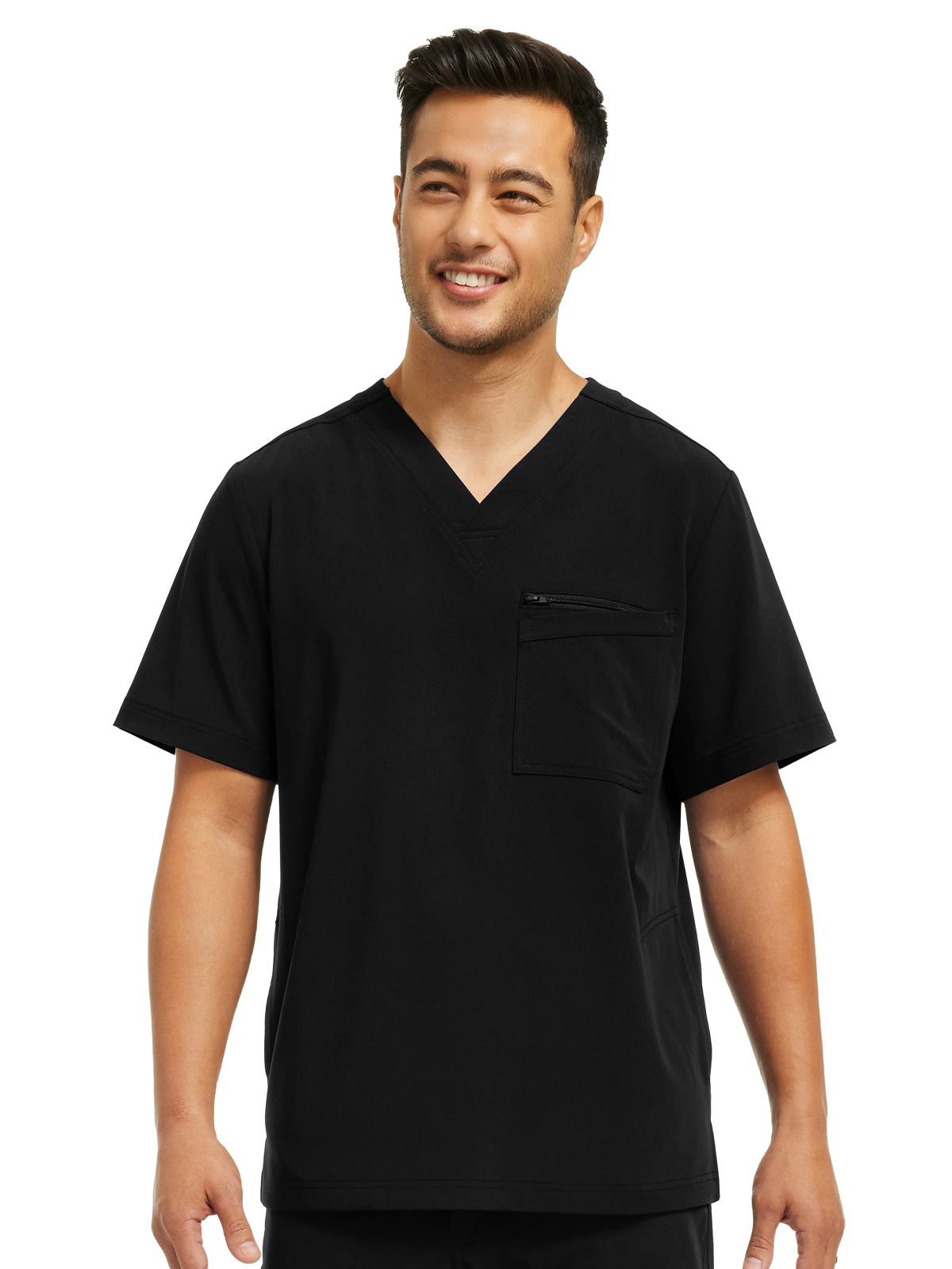 White Cross - CRFT - Men's Four-Pocket V-Neck Top 18