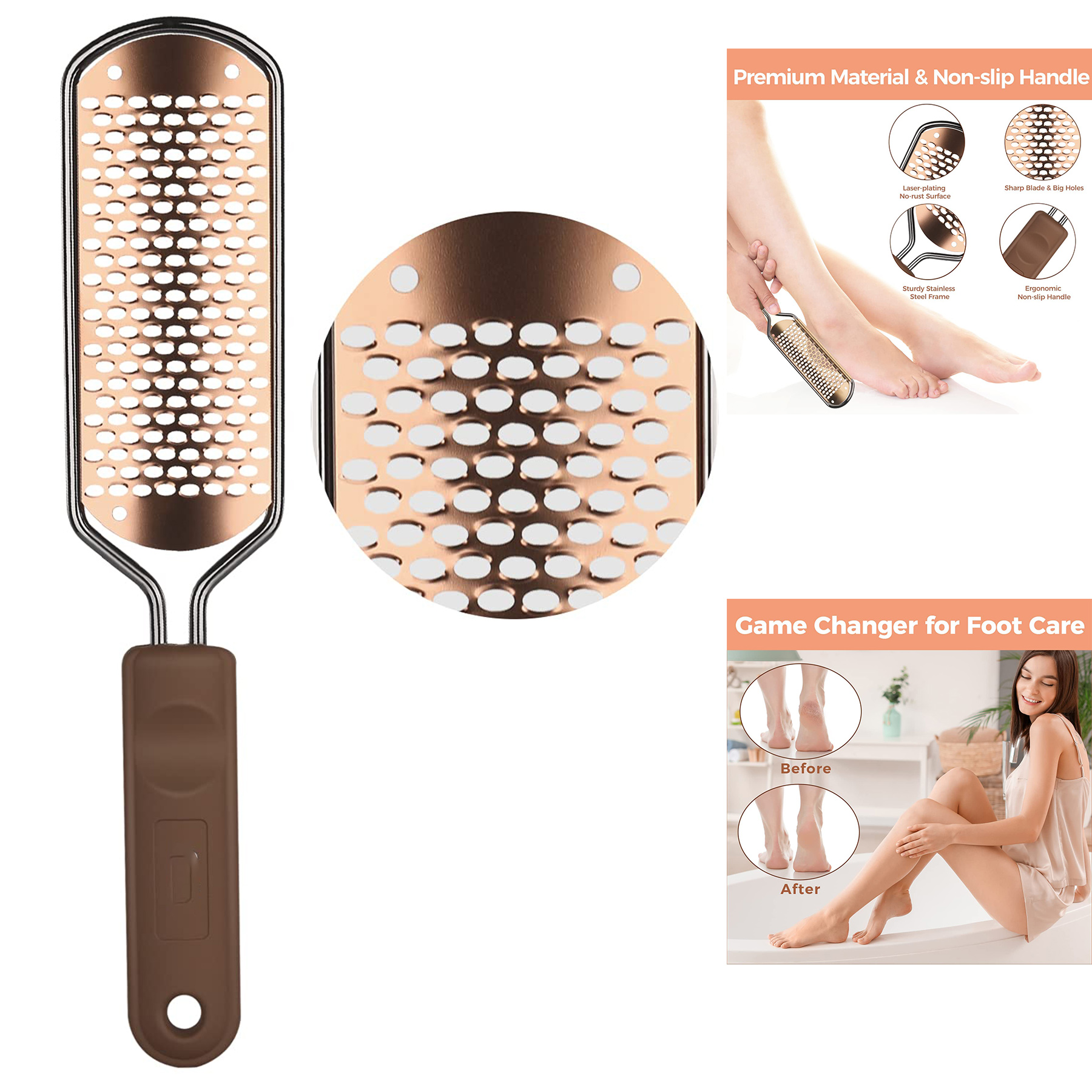Foot File Foot Scrubber Pedicure