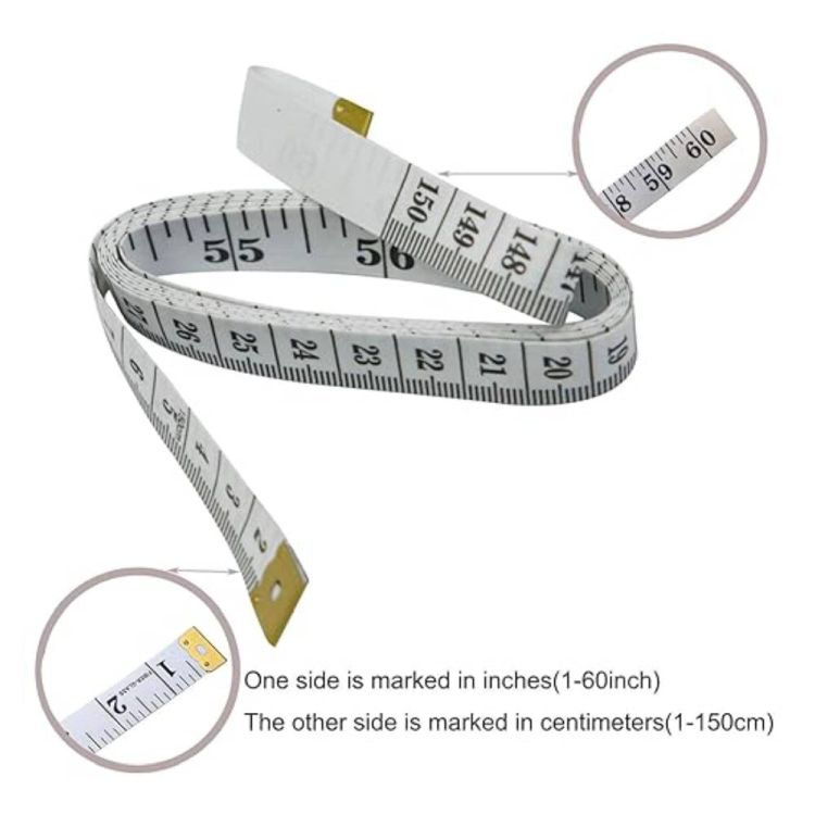 Soft Tape Measure Double Scale Sewing Ruler 3