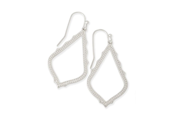 Kendra Scott Sophia Drop Earrings in Silver 1