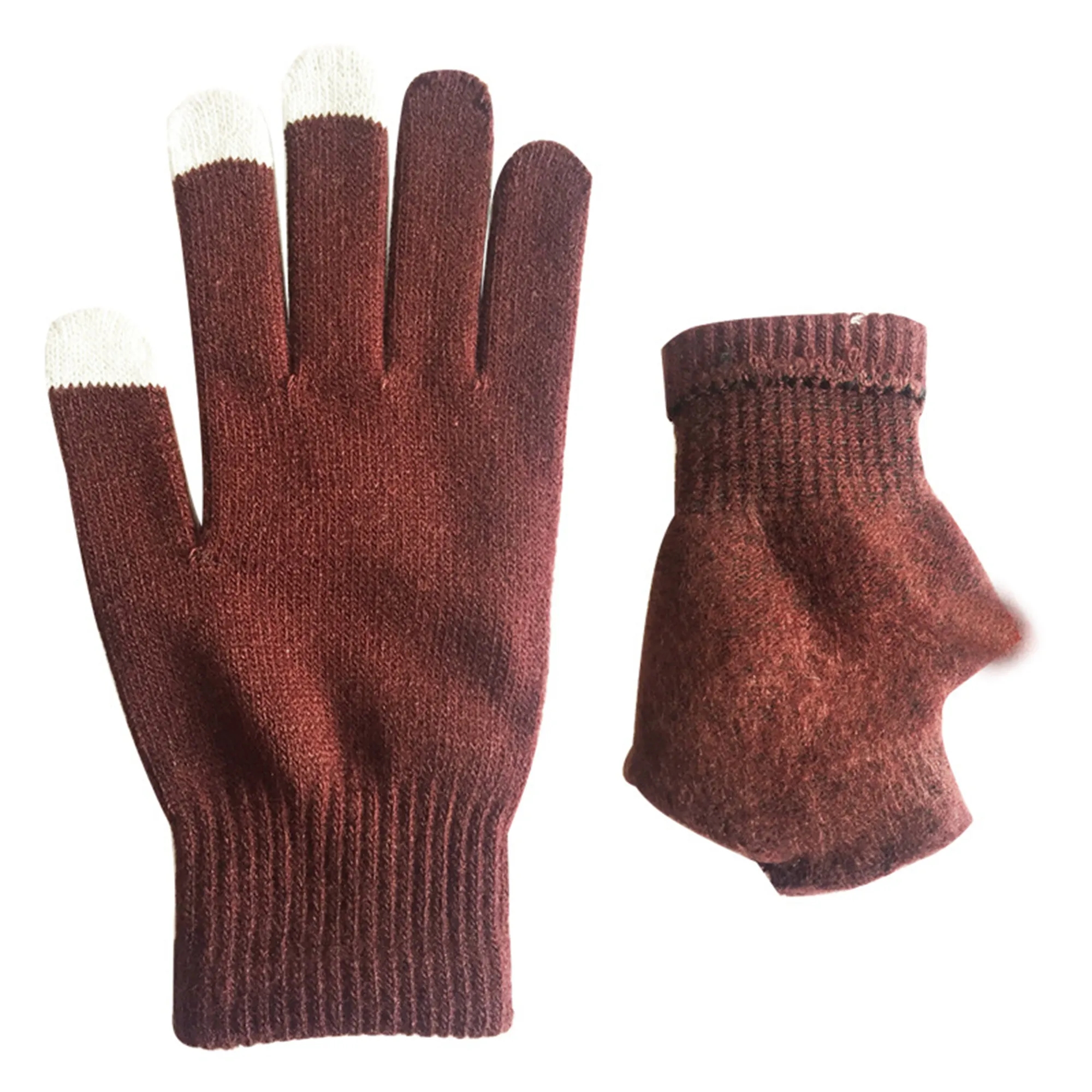 Winter Touchscreen Knitted Gloves 2