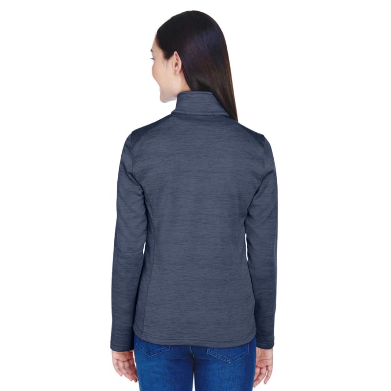 Devon & Jones Ladies' Newbury Mélange Fleece Quarter-Zip 15