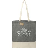 Split Recycled 5oz Cotton Twill Convention Tote 3