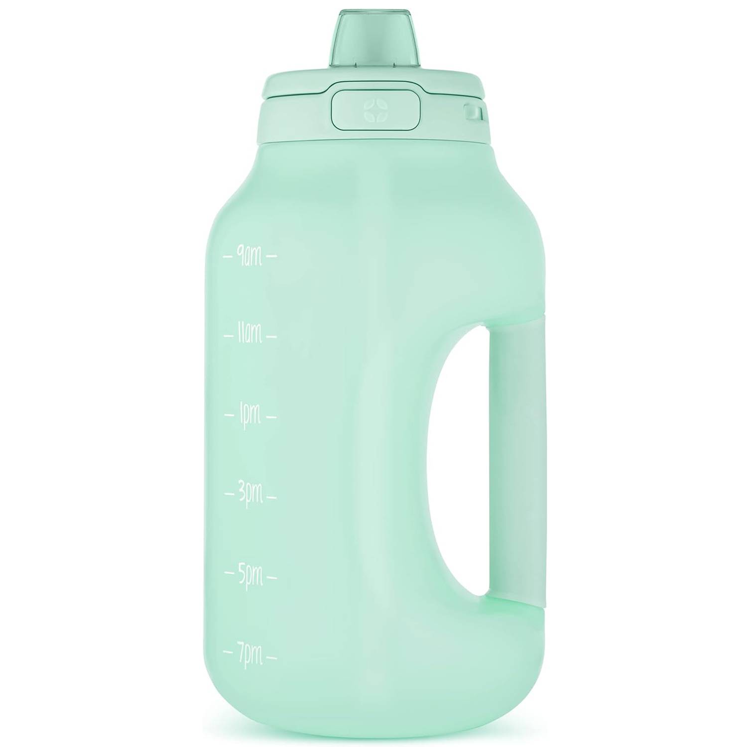 74oz BPA Free Lockable Lid Sports Water Bottle w/ Straw 10
