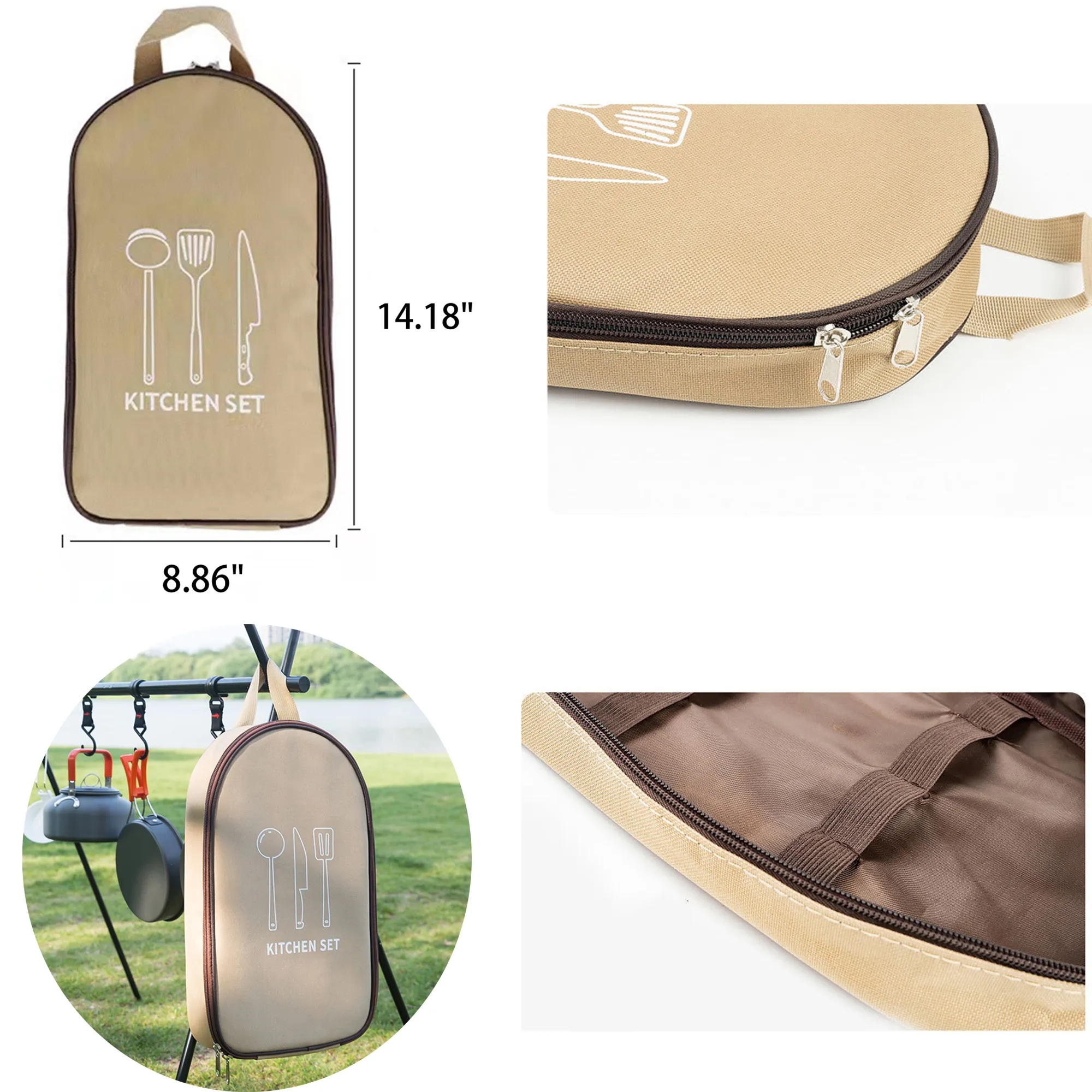 Camp Kitchen Cooking Utensil Set 2