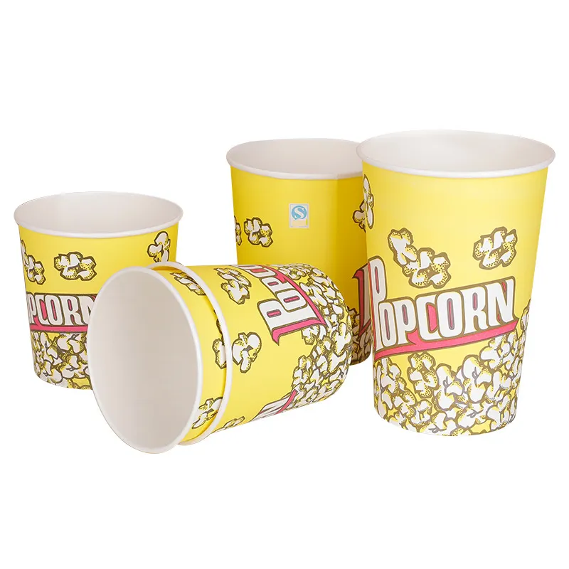 Paper Popcorn Bucket Tub 2