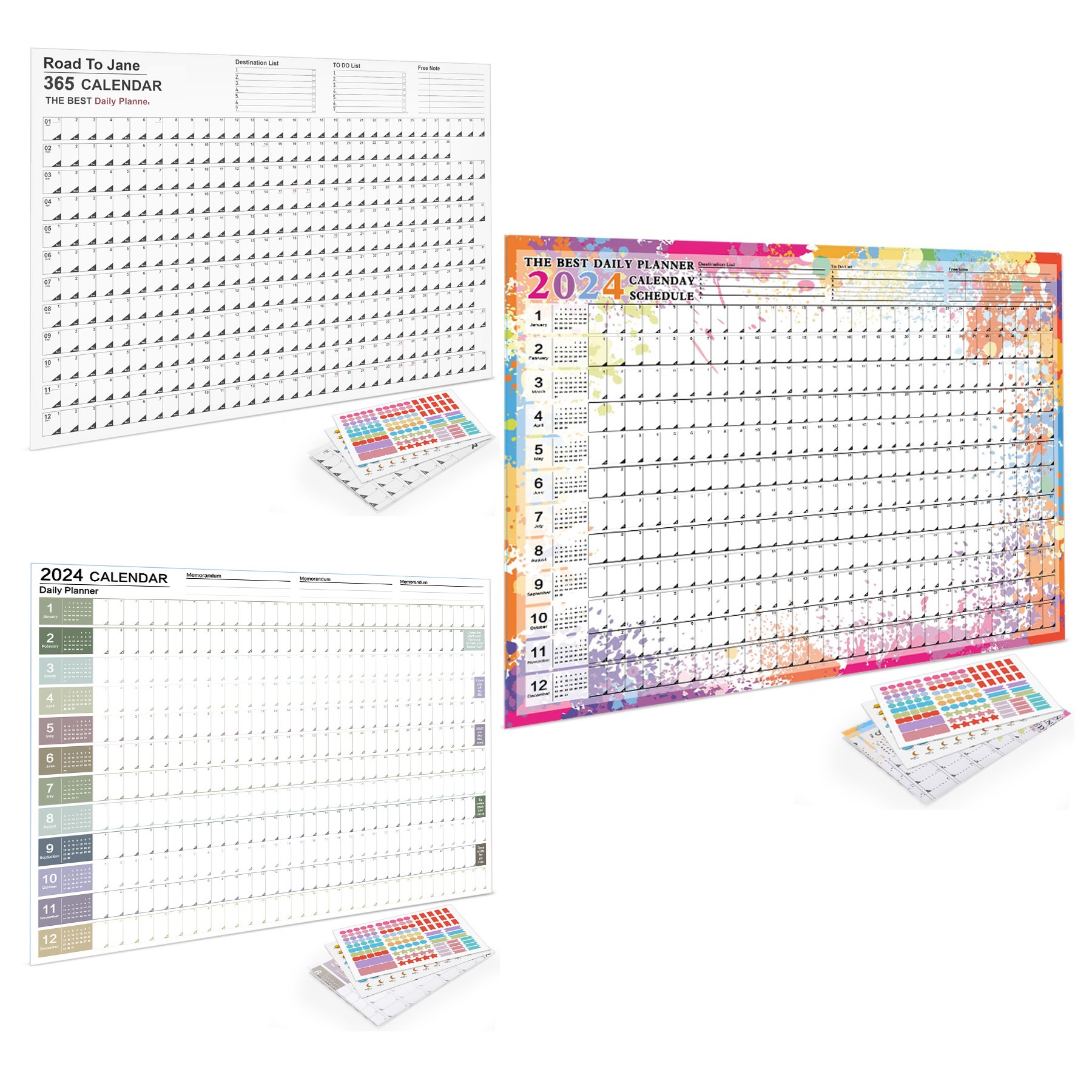 Annual Wall Calendar (direct import) 5