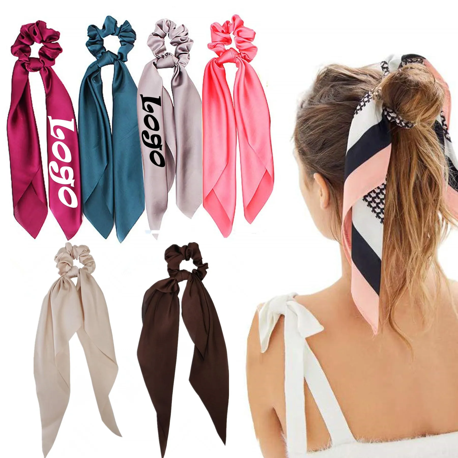 Scarf Scrunchie 3