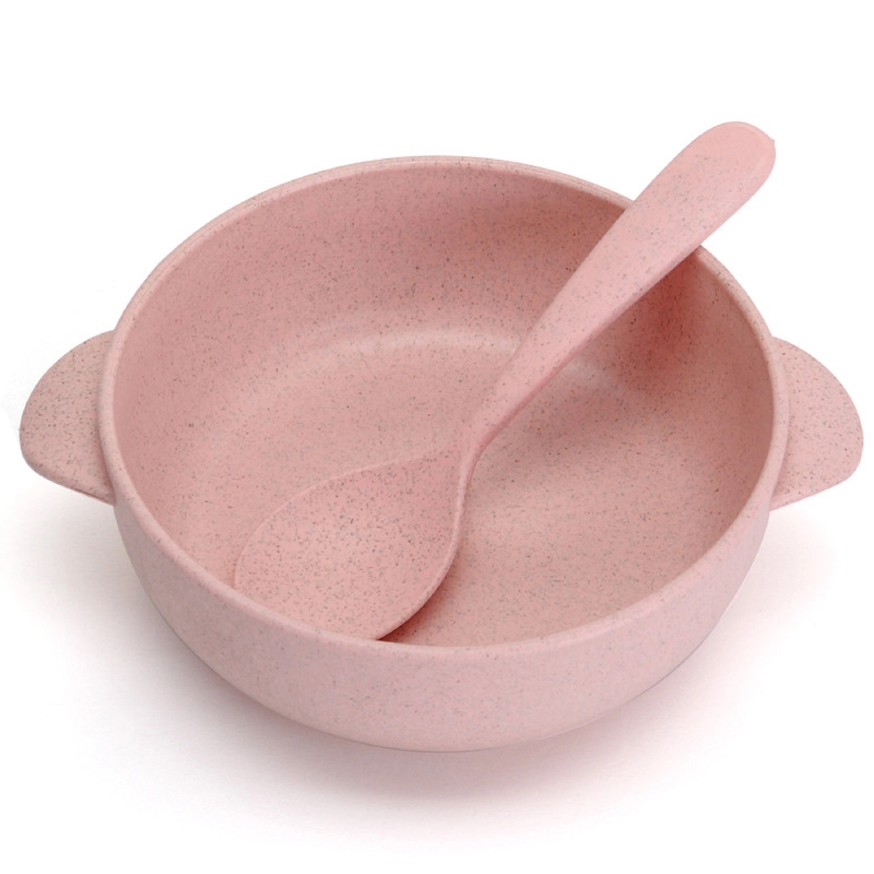 Wheat Straw Bowl with Spoon 2