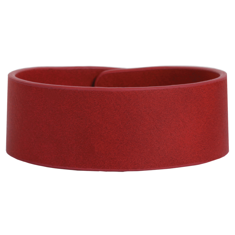 9 1/2" x 1" Rose Leatherette Cuff Bracelet 3