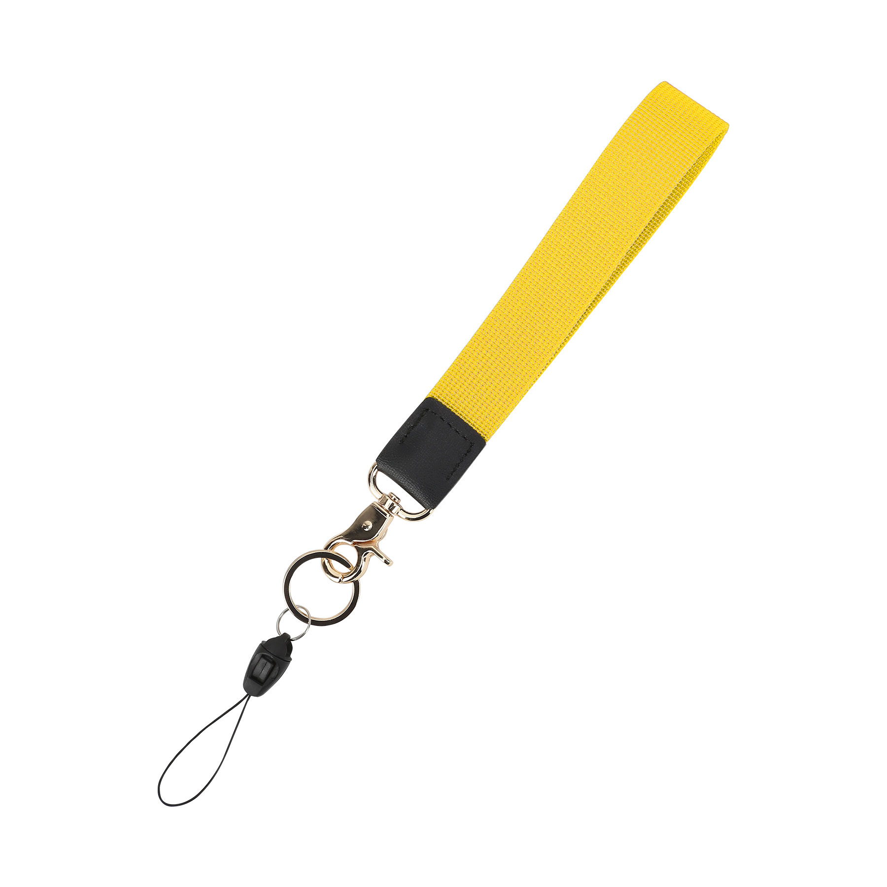 1" Wide Polyester Wristlet Keychain 6