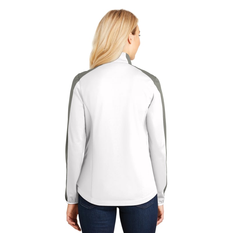 Port Authority Women's Active Colorblock Soft Shell Jacket. 18