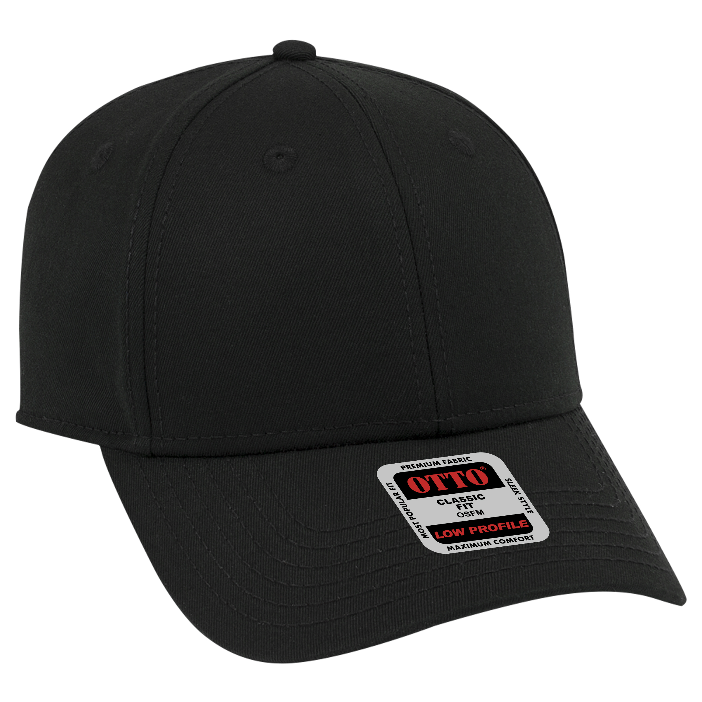 OTTO CAP® 6 Panel Low Profile Baseball Cap 24