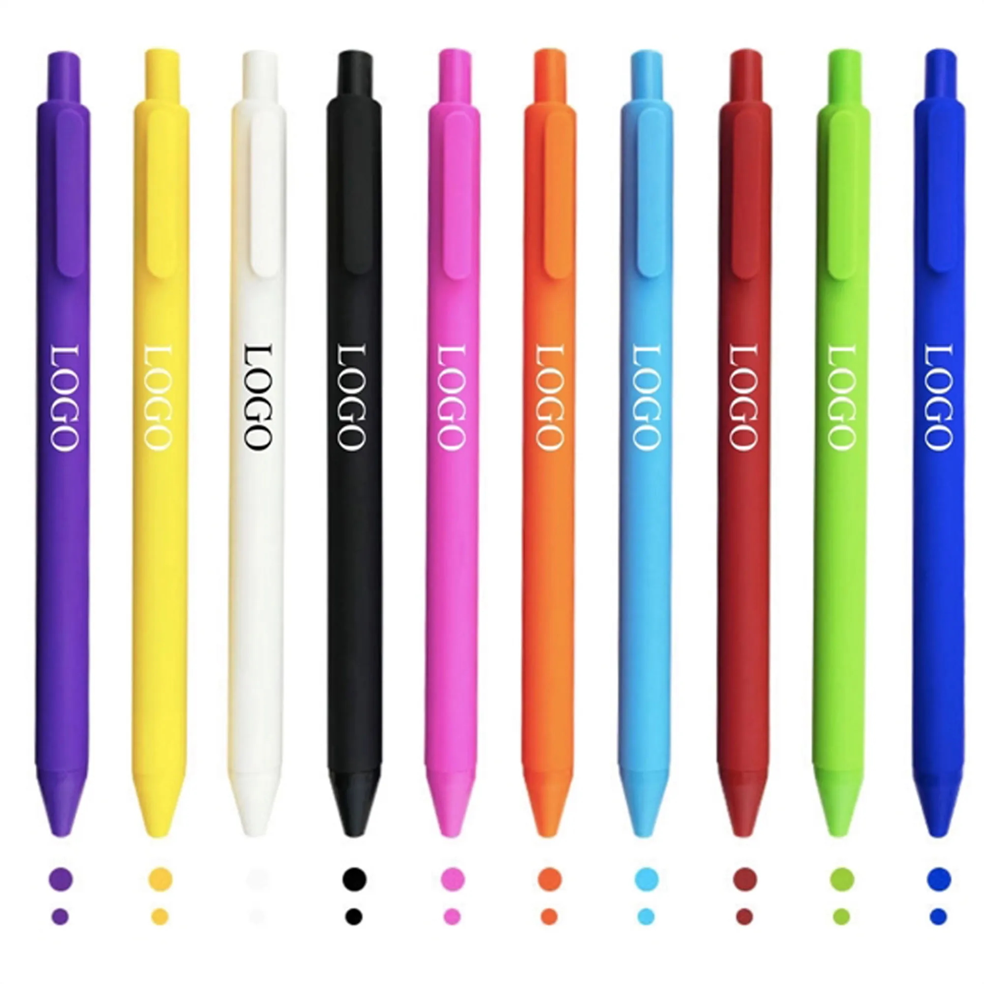 Candy-colored Ballpoint Pens