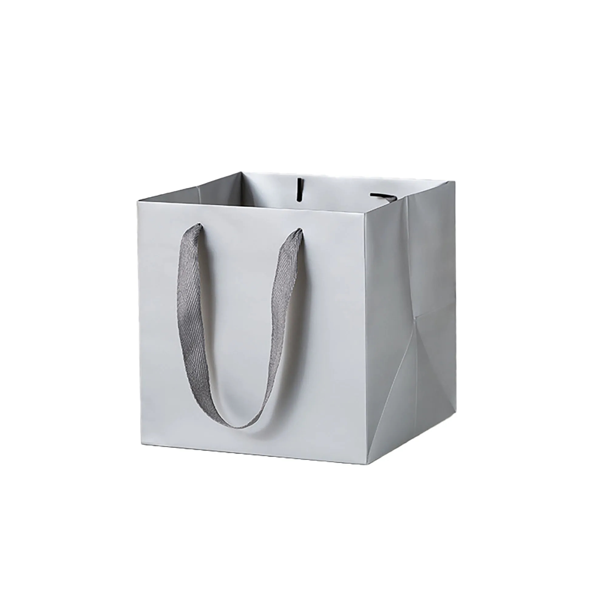 Square Kraft Paper Euro Tote Shopping Bag 11