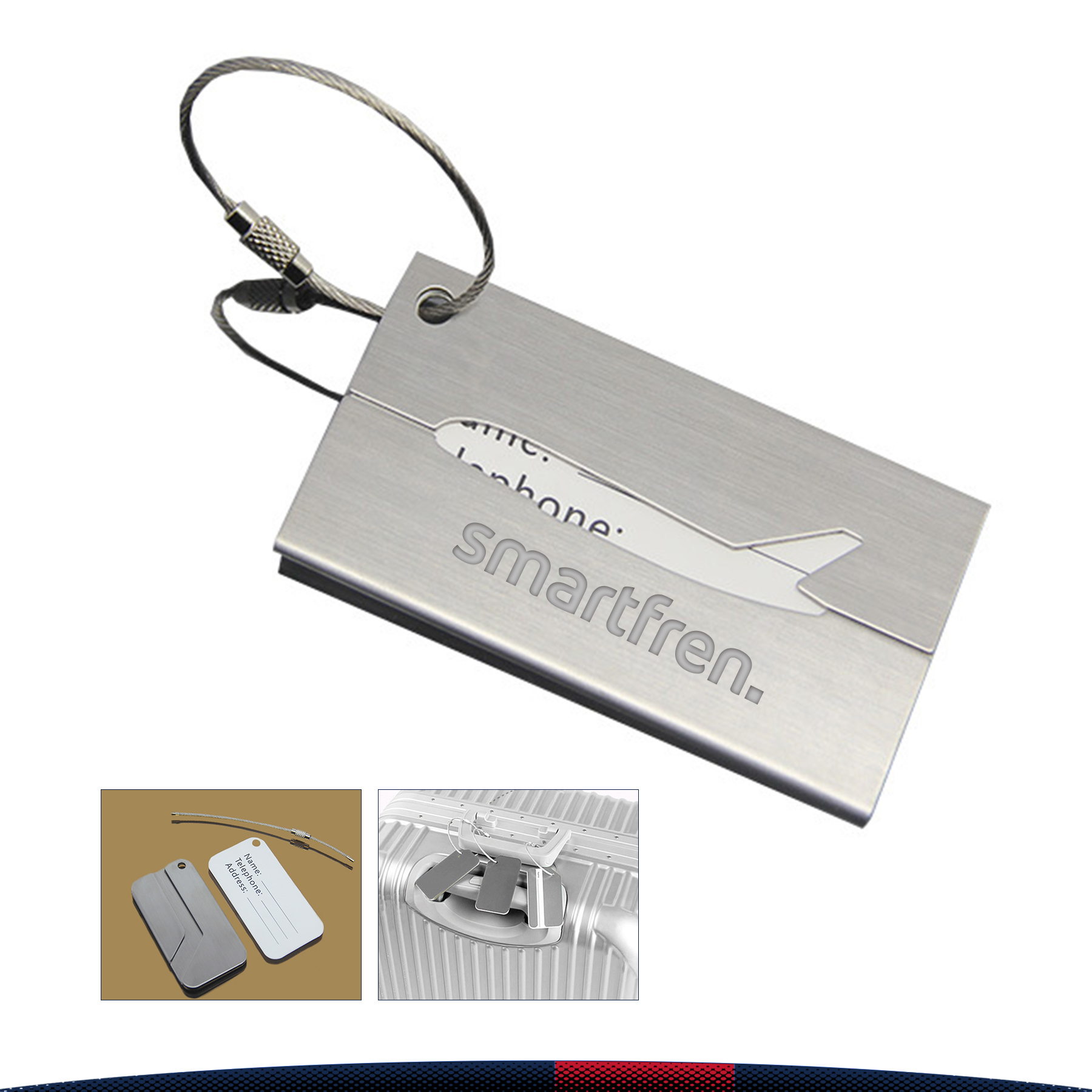 Aluminum Alloy Luggage Tag 1