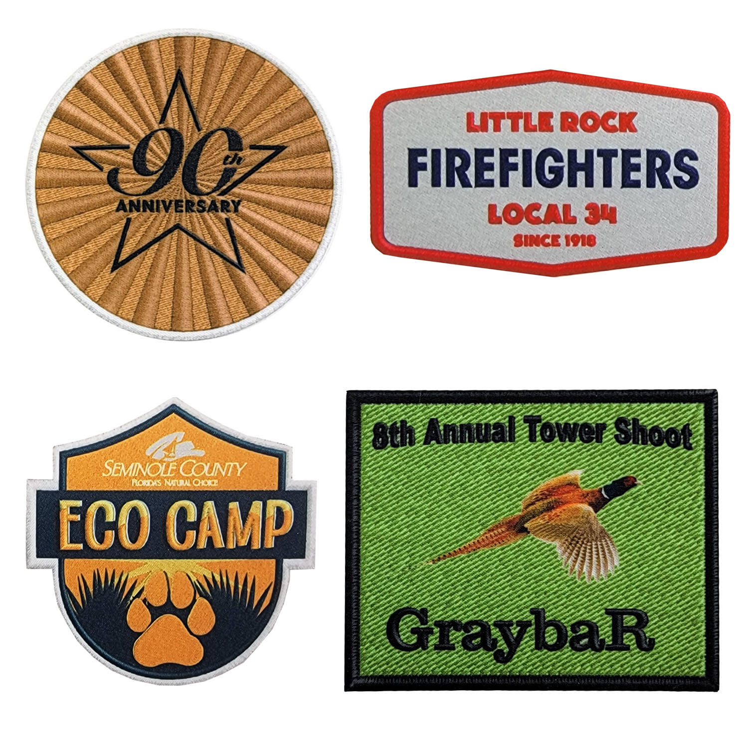 Full Color Dye Sublimation DigiStitch Patches 4