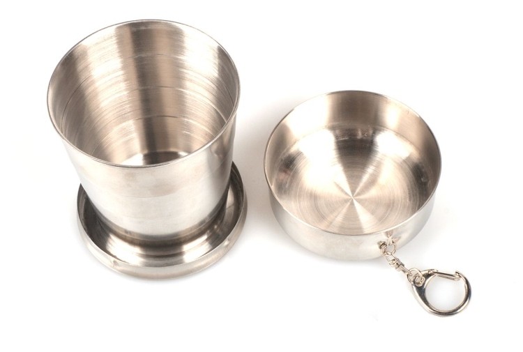 Stainless Steel Folding Cup 1
