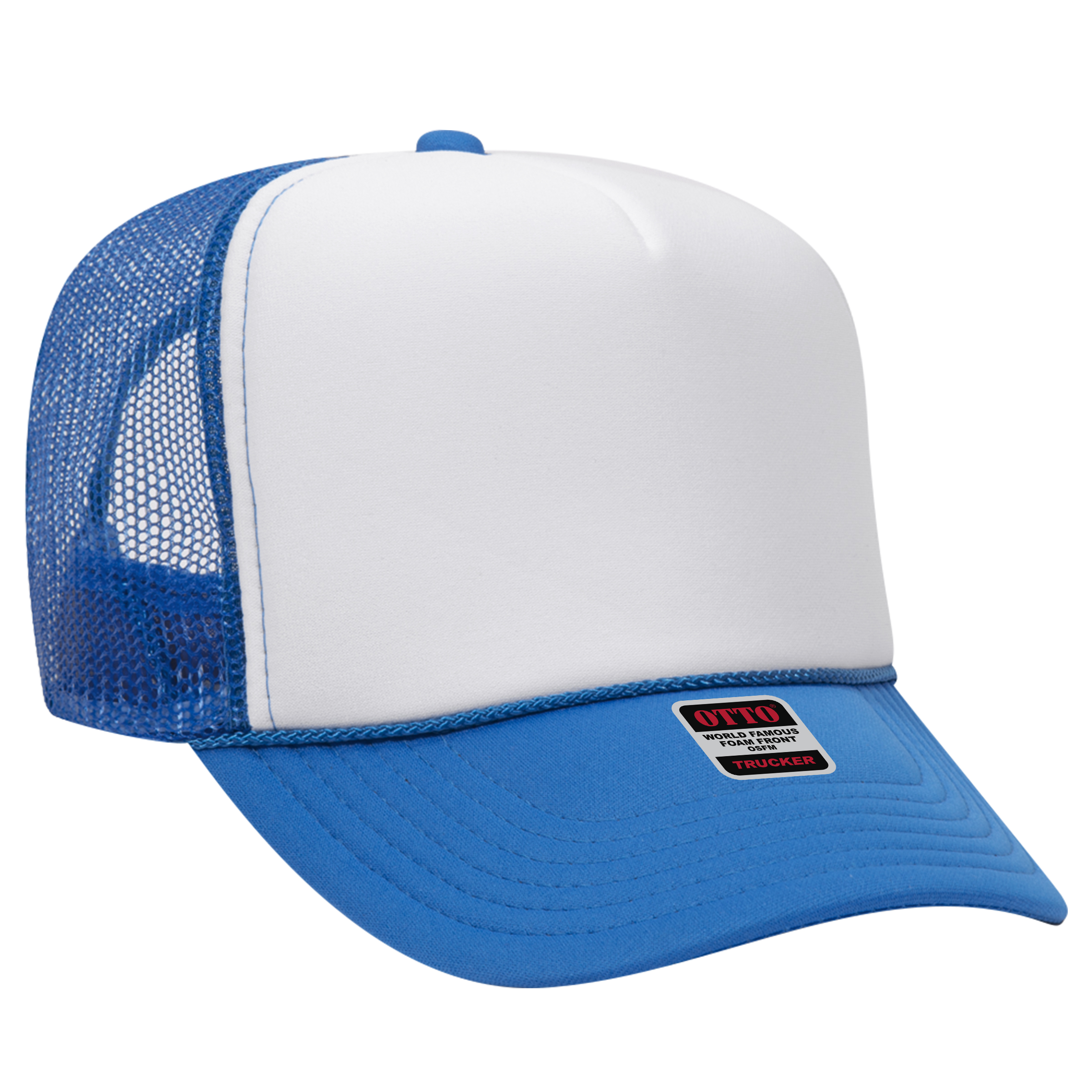 OTTO CAP® 5 Panel High Crown Mesh Back Trucker Hat 259