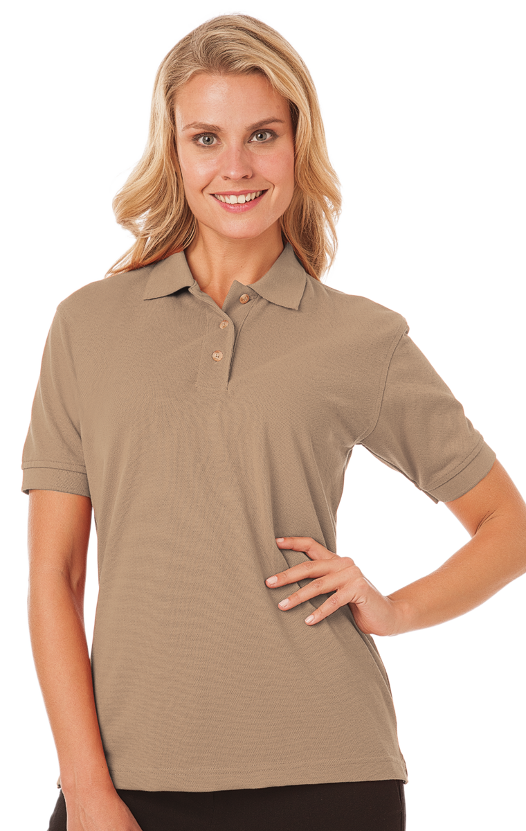 Ladies' Superblend Short-Sleeve Pique Polo 54