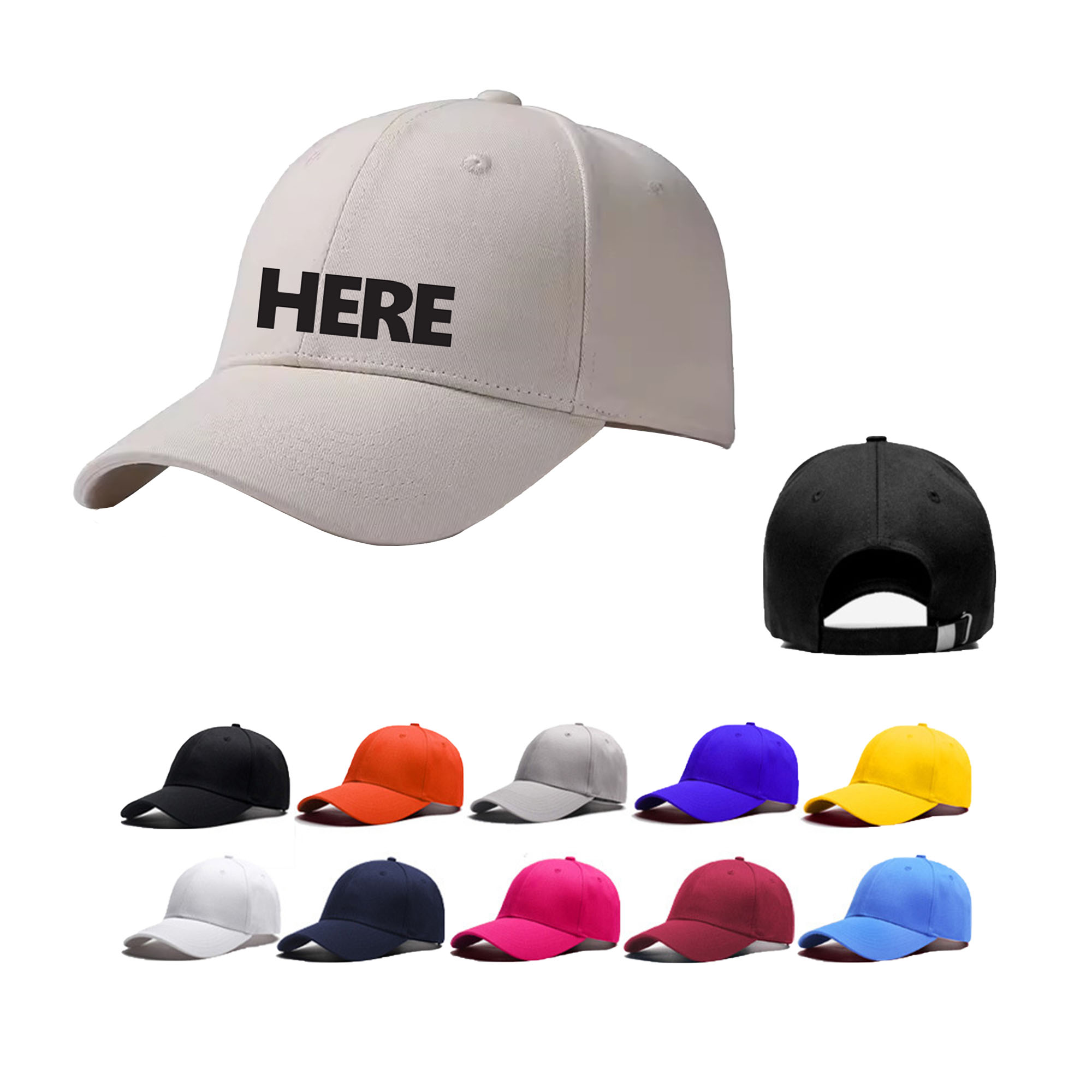 KoreanStyle Embroidery Dad Hat 4