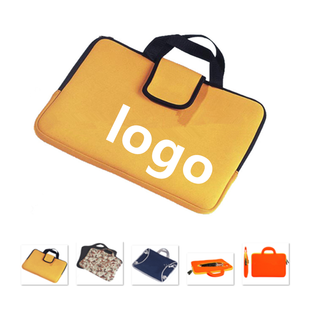 Zippered Neoprene Laptop Sleeve With Handle 2