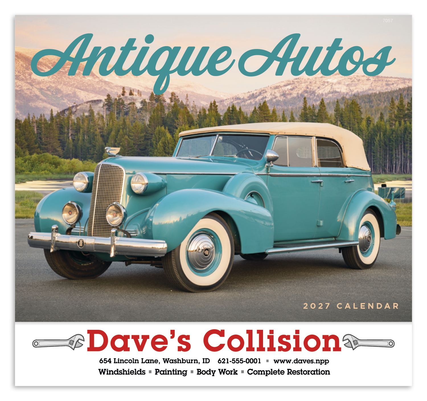 Good Value™ Antique Autos Calendar 54