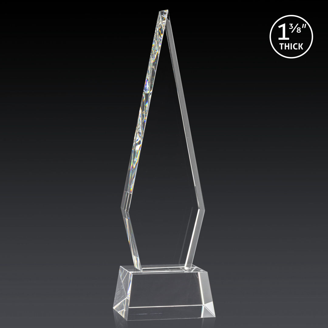 Springfield 3D Award on Robson Base - Clear 13