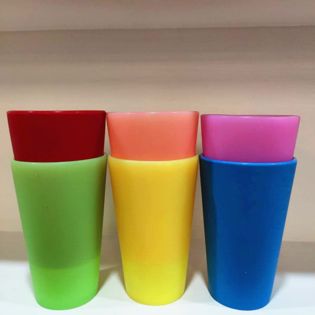 Sturdy Silicone Cup Drink Ware Glass Set 3