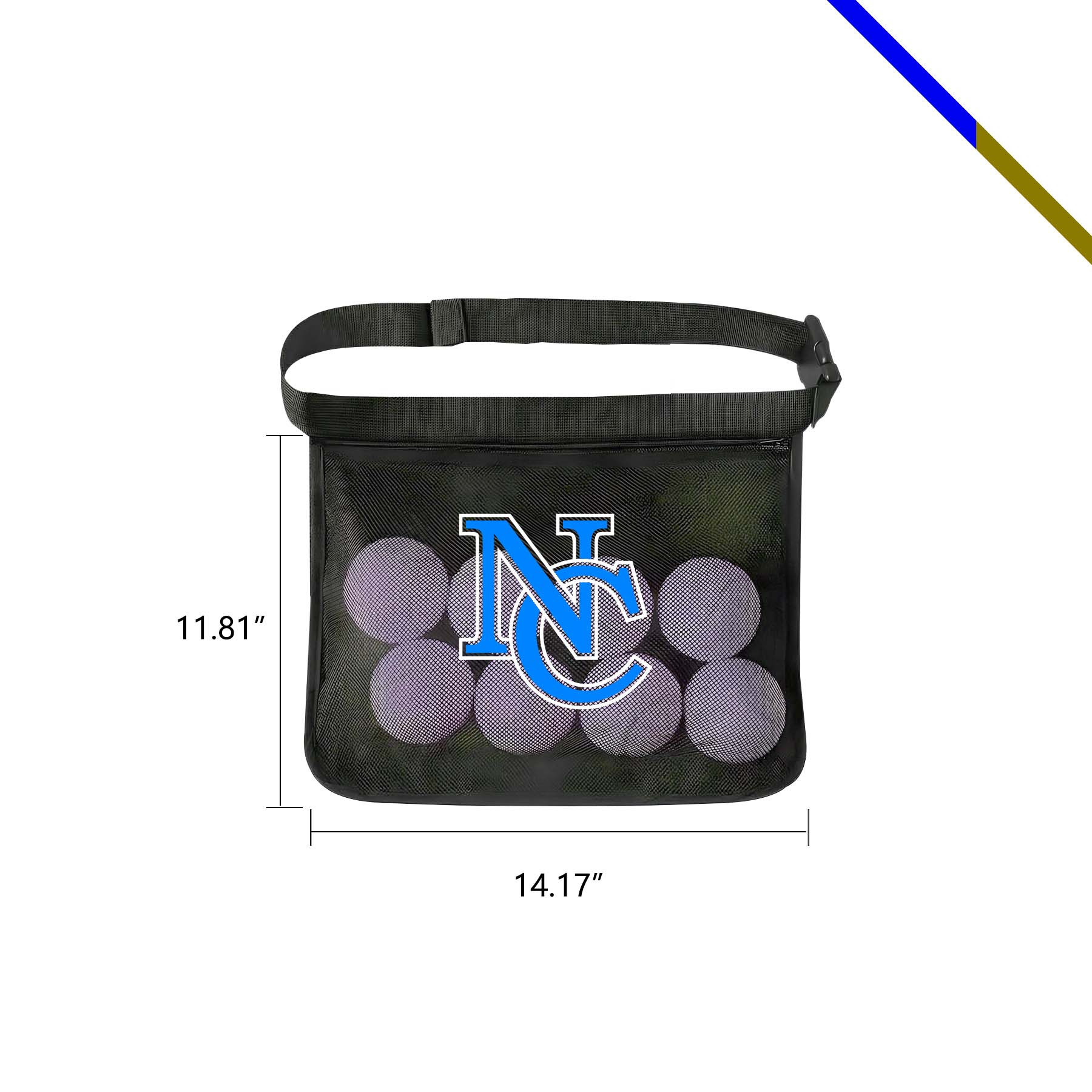 CourtSack Mesh Golf Ball Waist Bag 2