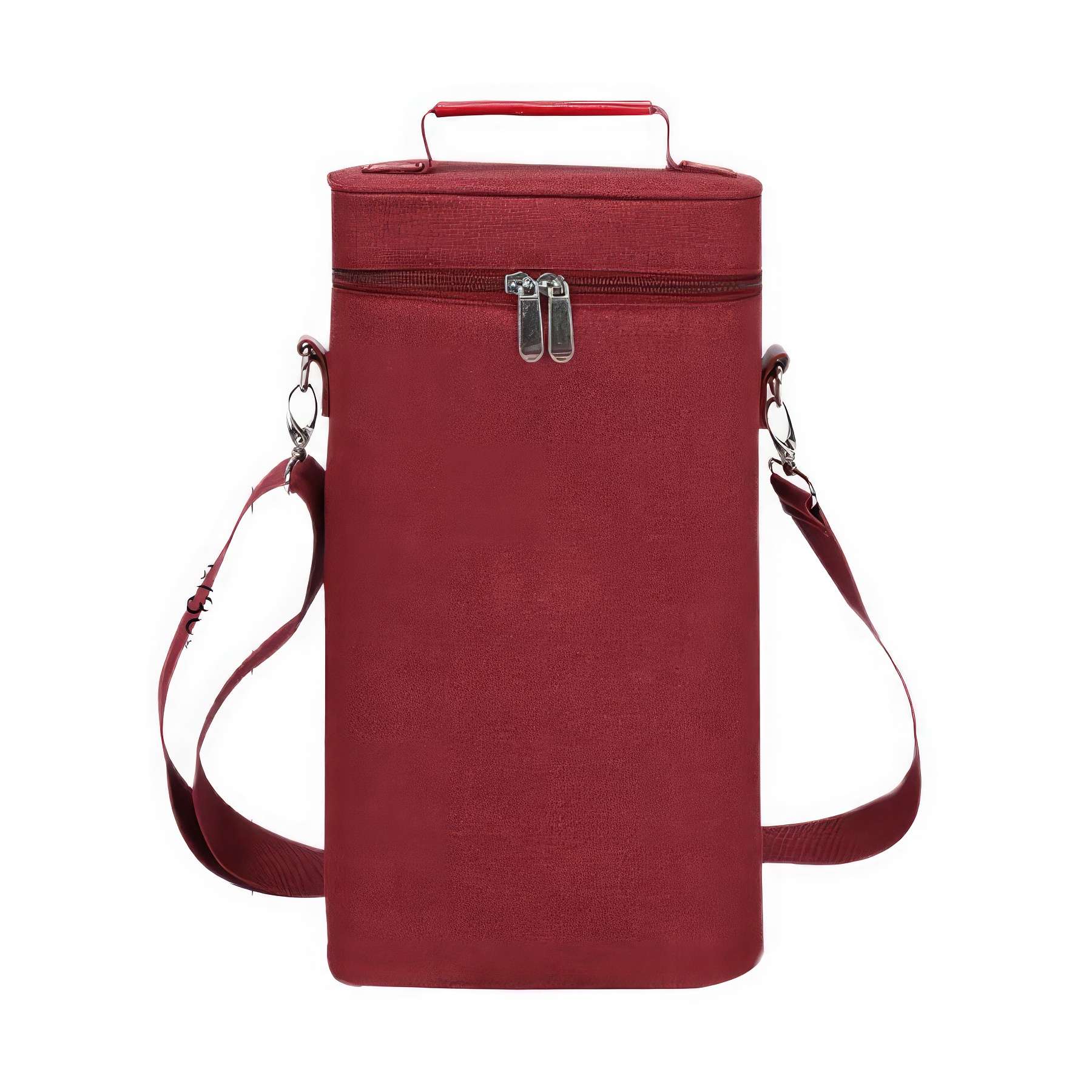Custom Insulated 2 Bottle Wine Tote Carrier 3