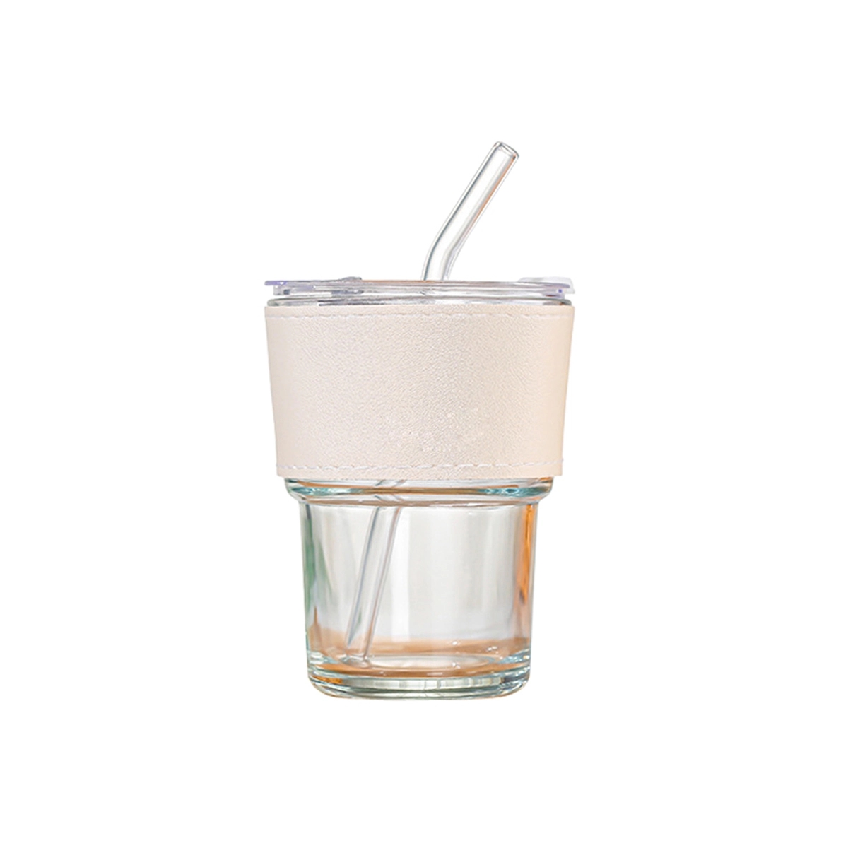 Straw Glass Cup 3