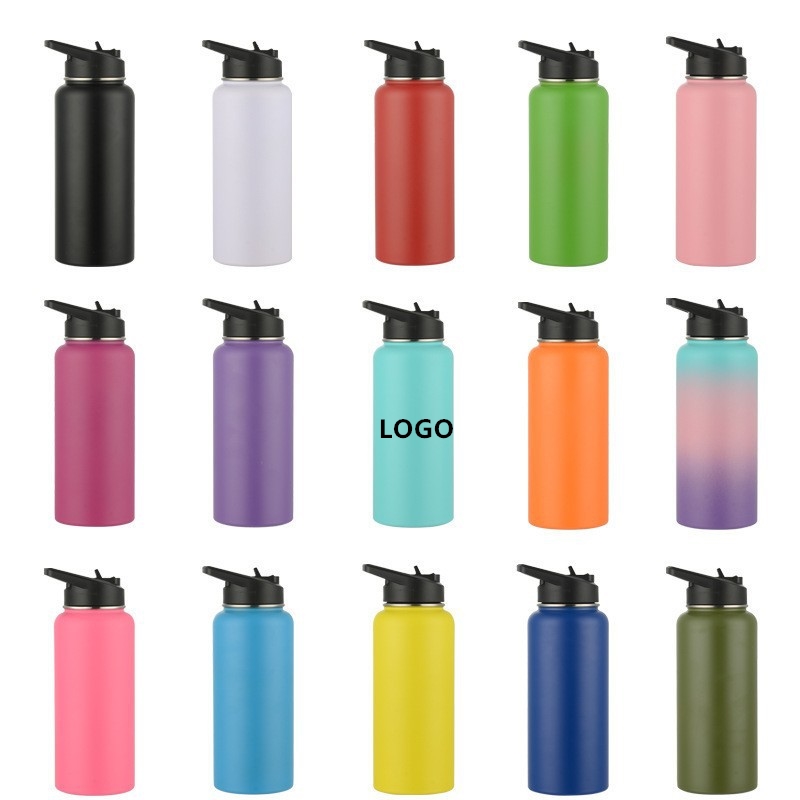 Custom 18 Oz. Vacuum Insulated Water Bottle, custom water bottle with logo imprint 2