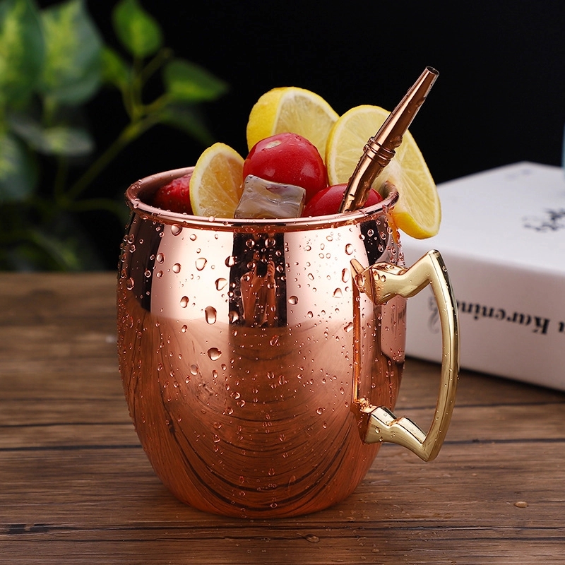 Custom 18 oz Stainless Steel Moscow Mule Mug 4