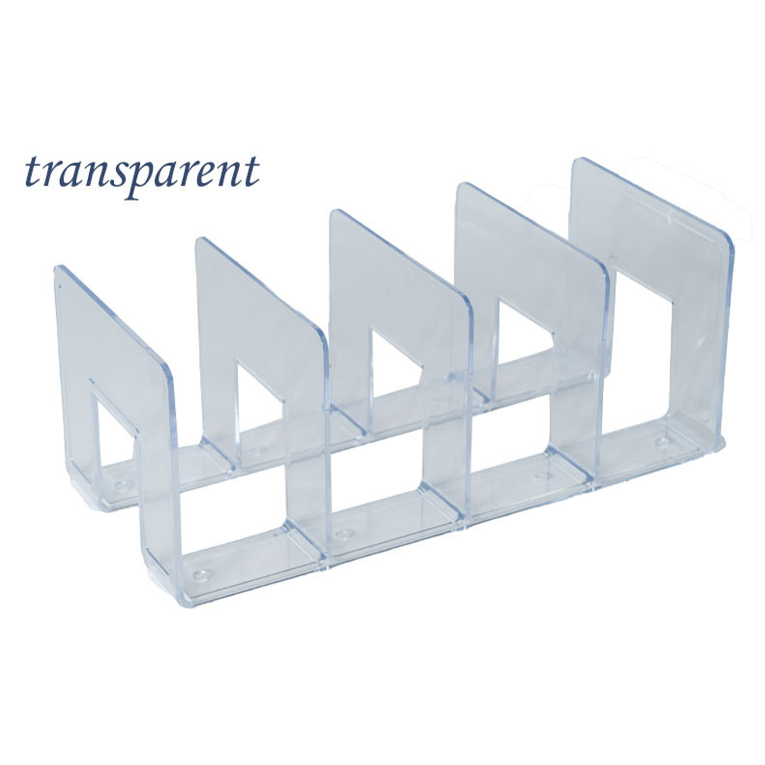Clear Acrylic Multi Compartment Display Rack 6