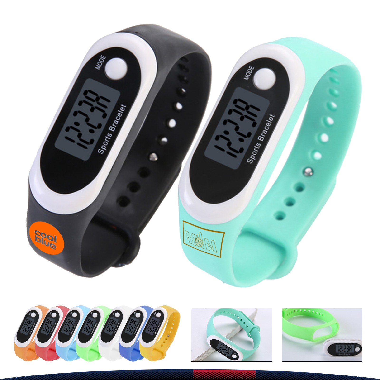 Cionos Pedometer Wristband 8