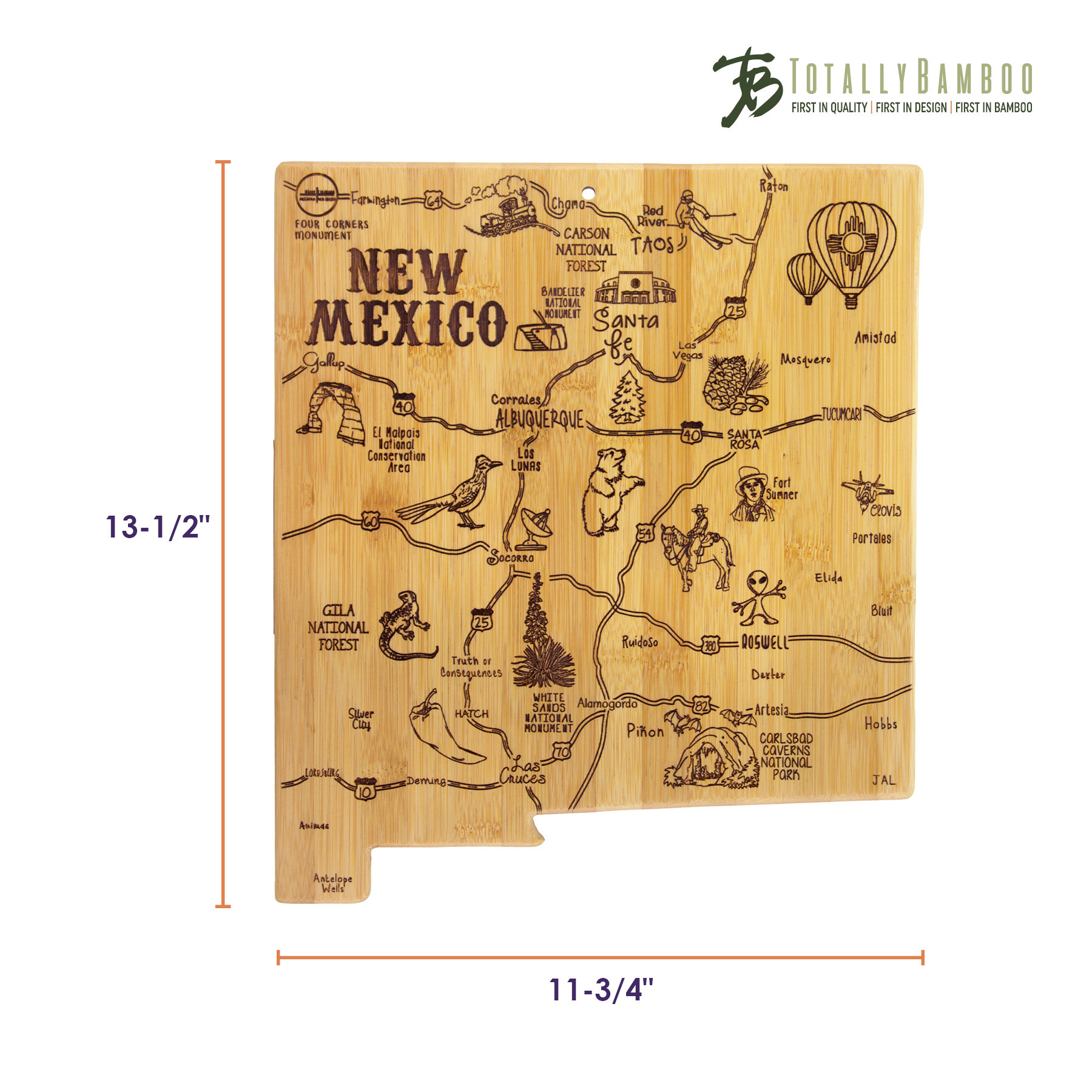 Destination New Mexico Cutting & Serving Board 4