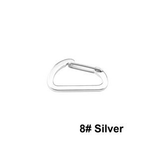 Lightweight Aluminum 8# Flat Carabiner 2