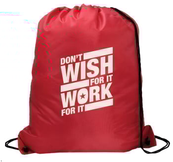 Large Drawstring Sport Pack