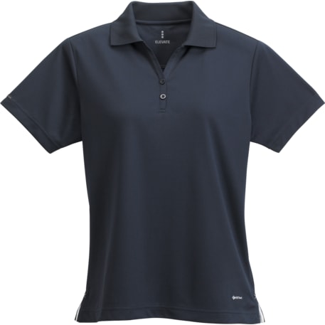 Women's MORENO TEXT MICRO SS POLO 408