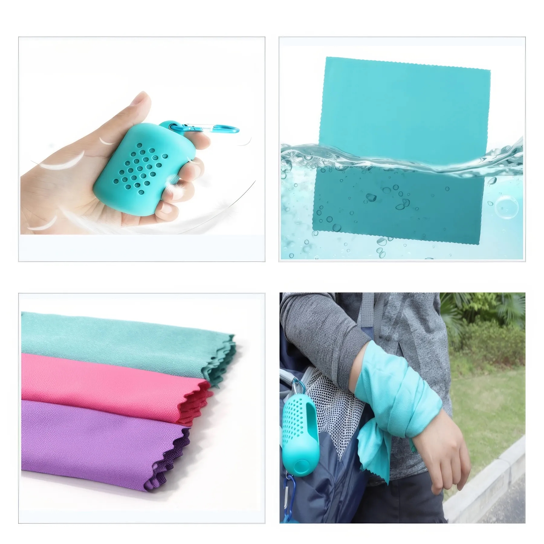 Microfiber Soft Breathable Chilly Cooling Towel 5