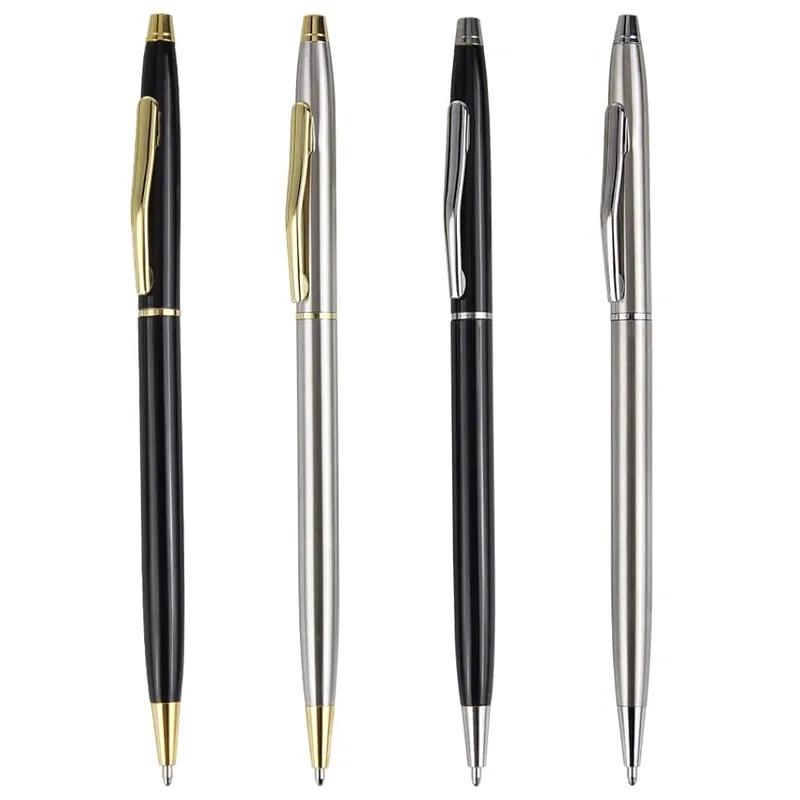 Slim Metal Twist Ballpoint Pen 7