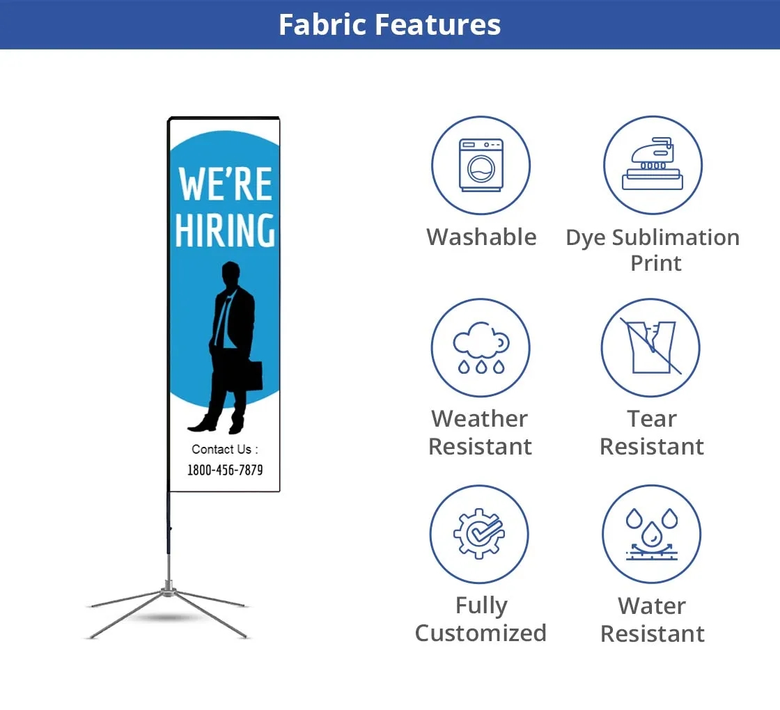 L Flags - Double Sided Package (32.5" x 167") 4