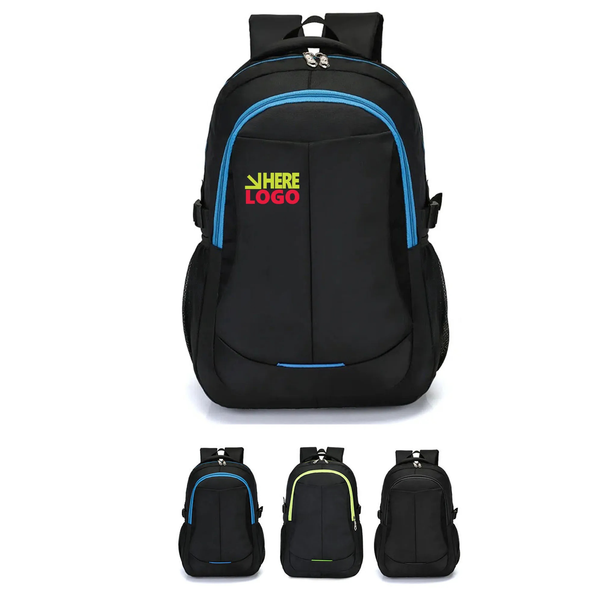 Ventilated Padding Polyester Backpack Bag 4