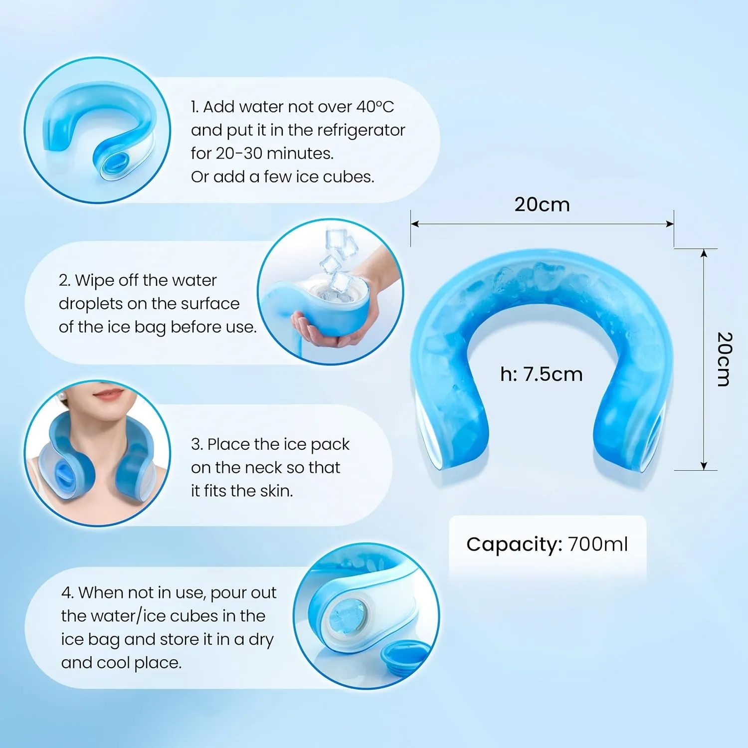 Portable PVC Neck Cooler 8
