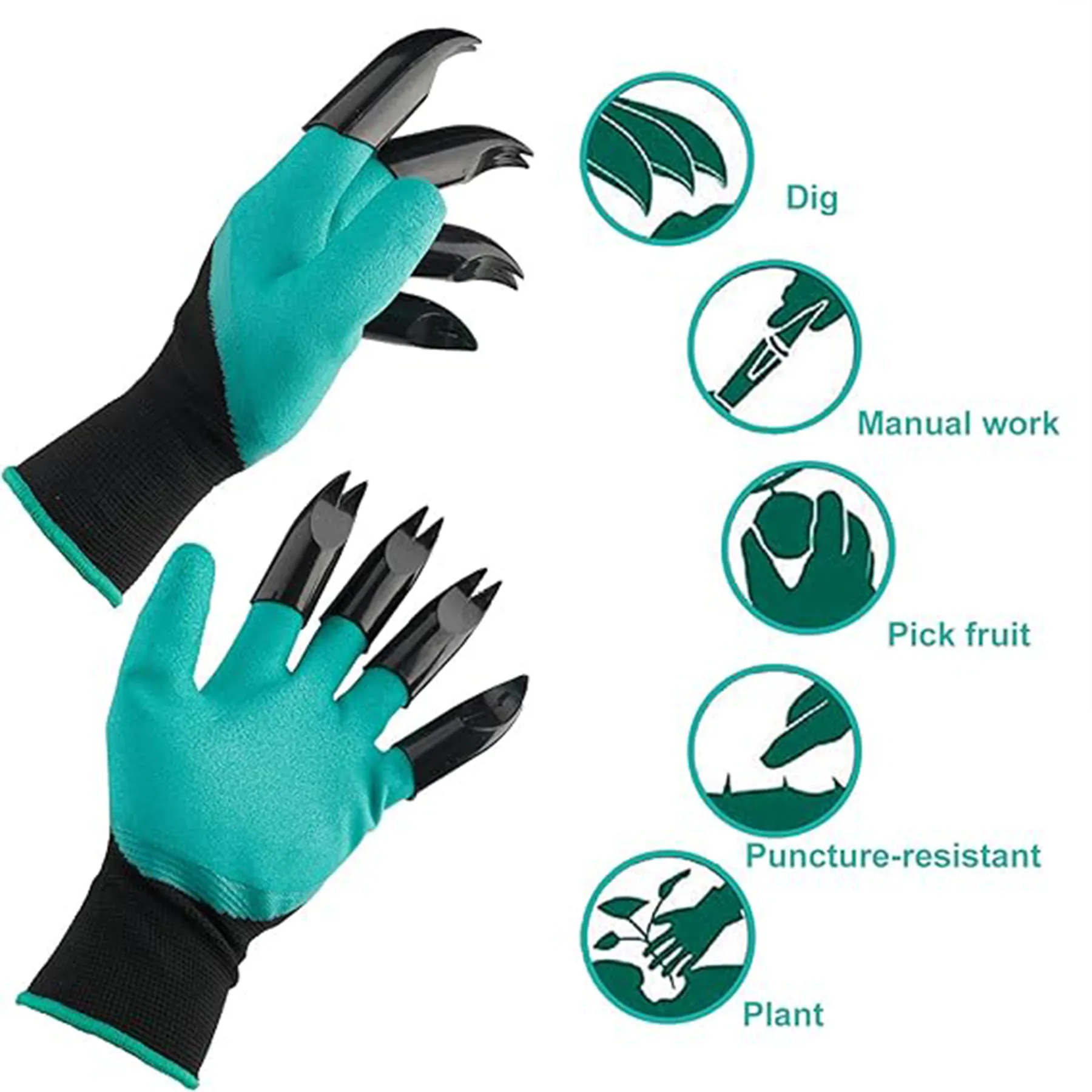 Garden Gloves With Claw 5